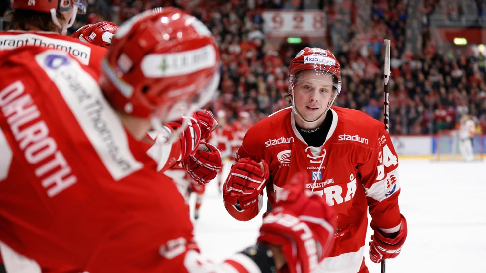 Jonathan Dahlén fortsätter leverera i Timrå. Arkivbild.