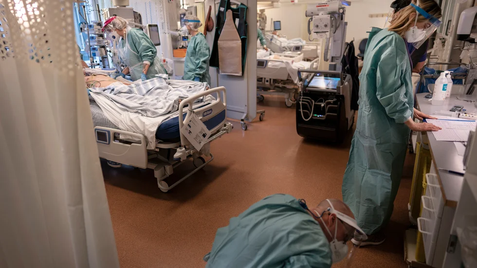 Personalen omfördelas på grund av coronaviruset.
