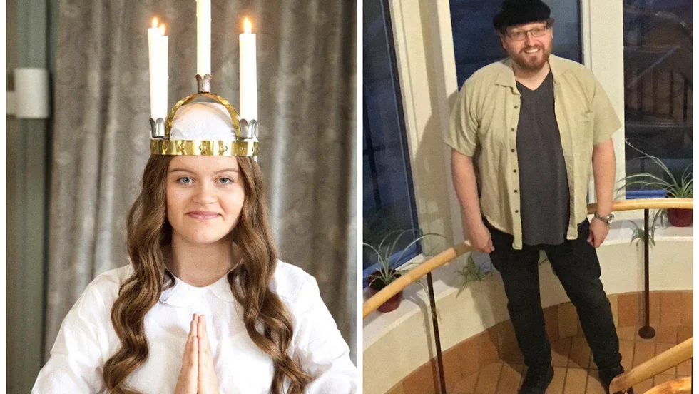 Skutskärs Lucia, Linna Norregärd-Wallerström. Kyrkomusikern Per-Olof Swing kläckte idén för Drive-in Lucia. 