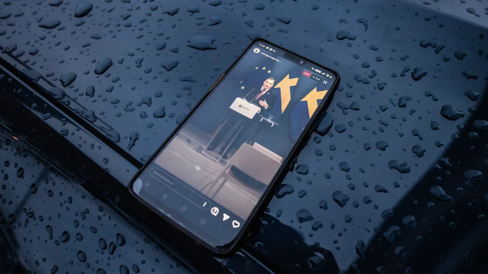 På måndag kan hela Sverige få ett sms-pling från Folkhälsomyndigheten i mobilen. Arkivbild