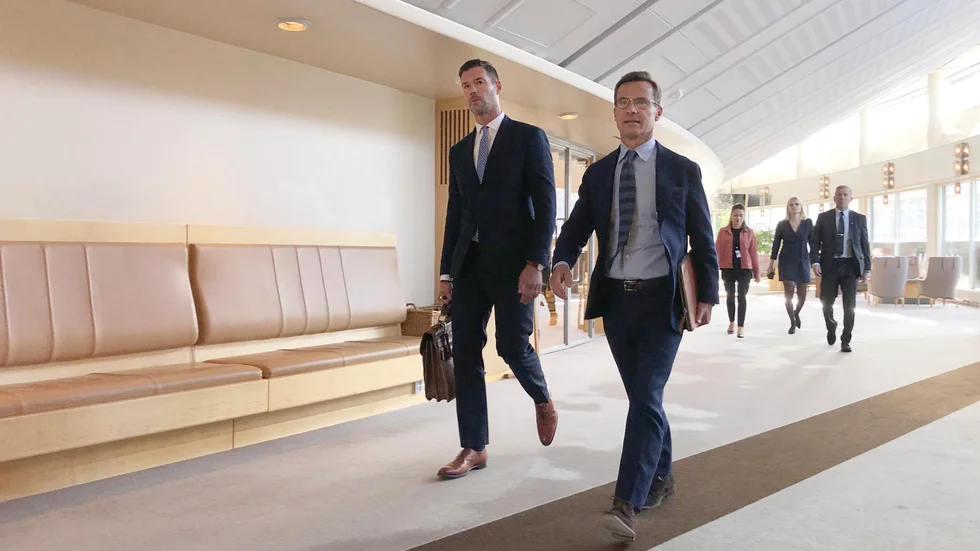 Johan Forssell och Ulf Kristersson.