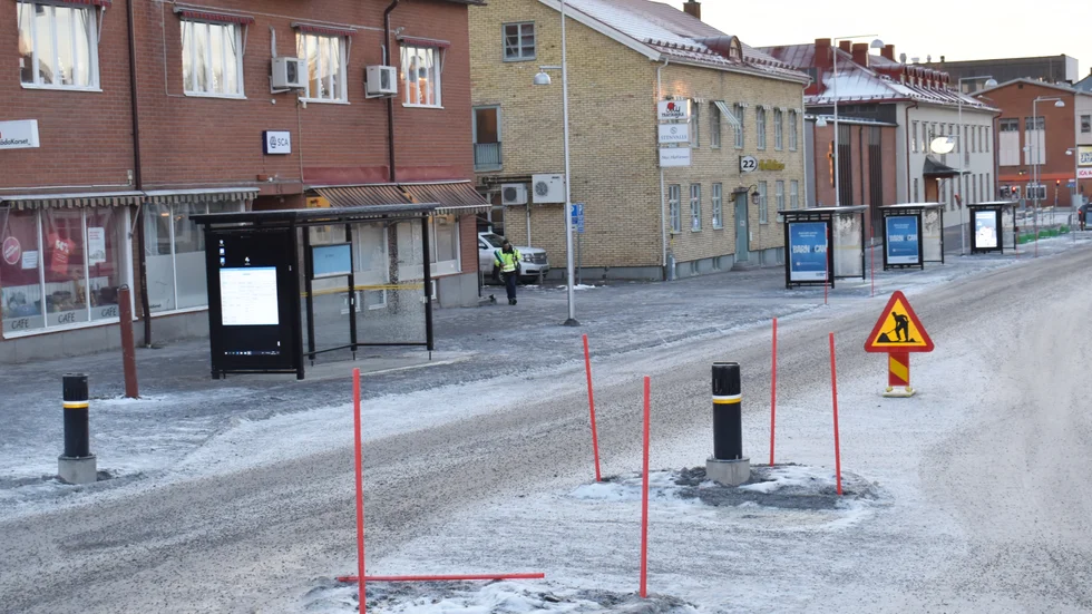 De nya busshållplatserna tas i bruk på torsdag. 