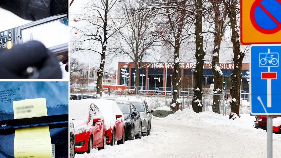 Gränsgatan är den gata i Eskilstuna där flest p-böter utfärdas.