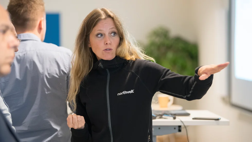 ”Vårt tydliga fokus framöver ligger på det som sker i Skellefteå.”, säger Katarina Borstedt, Director Of Growth vid Northvolt.