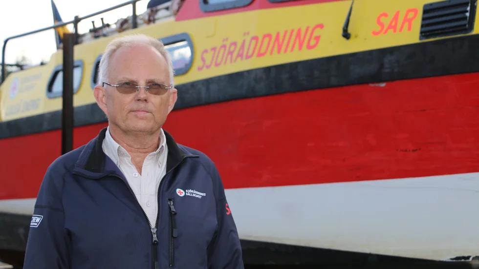 Lars Lundberg, ansvarig för Piteås räddningsstation, säger att det har varit lugnt vad gäller utryckningar i Piteå i sommar. (Arkivbild)