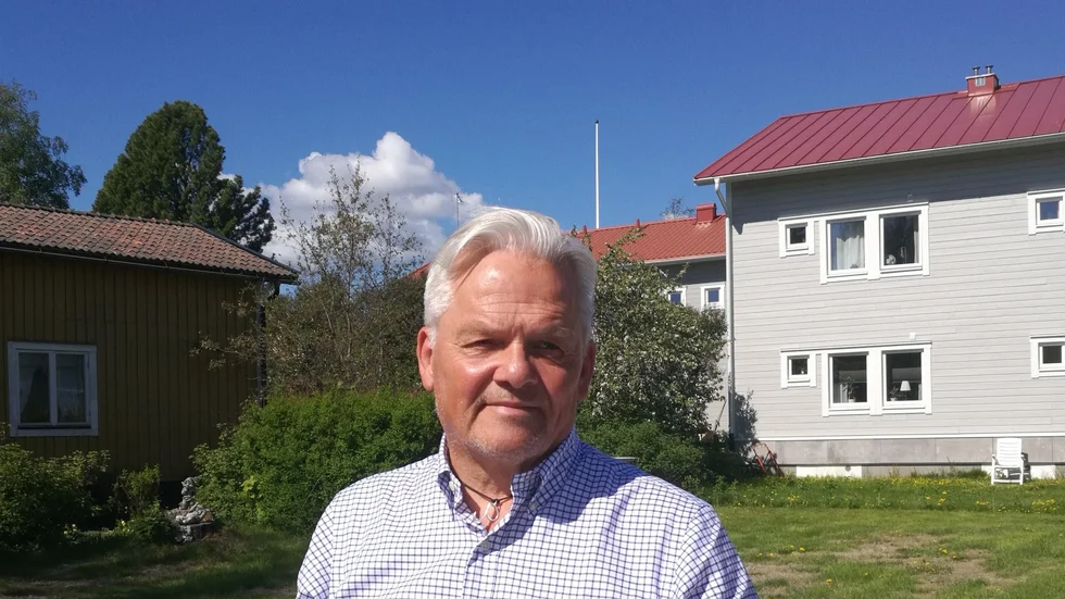 Martin Persson, Missiong People Västerbotten södra var insatsledare i helgen.