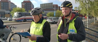 Färre barn bär cykelhjälm i Norrbotten