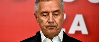 Montenegros president medger partiets förlust