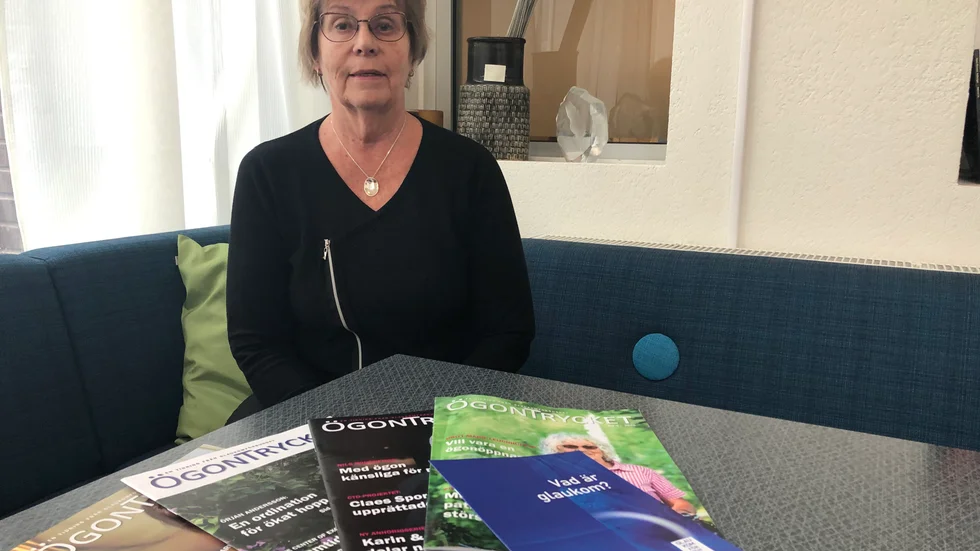 Ann-Lis Forsberg, ledamot i Glaukomföreningen Norrbotten, är inte förvånad över att ögonvården i länet fått bottenbetyg när det gäller väntetider. "Många hinner få kraftigt försämrad syn innan de blir kallade".