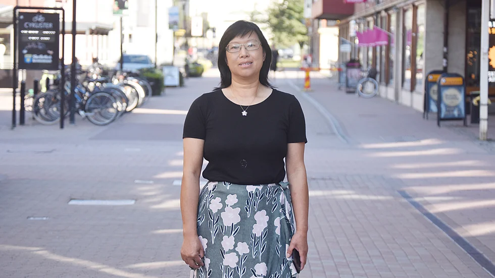 Wanhua Lisa Liu bor vanligtvis i Luleå, där hon också driver restaurang. 