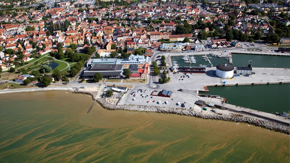 Region Gotland säger nej till en linbana runt runt centrala Visby. 