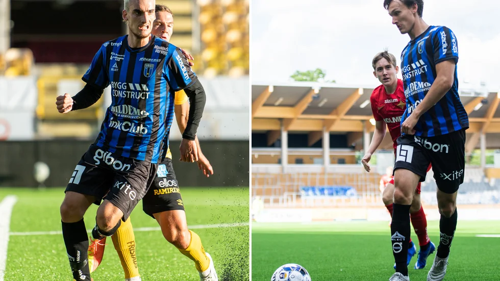 Adam Hellborg och Hjalmar Ekdal byter blåsvart mot blågult för EM-kvalmatcher med Sveriges U21-landslag.