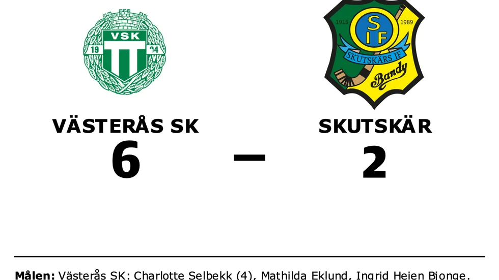 Västerås SK vann mot Skutskär