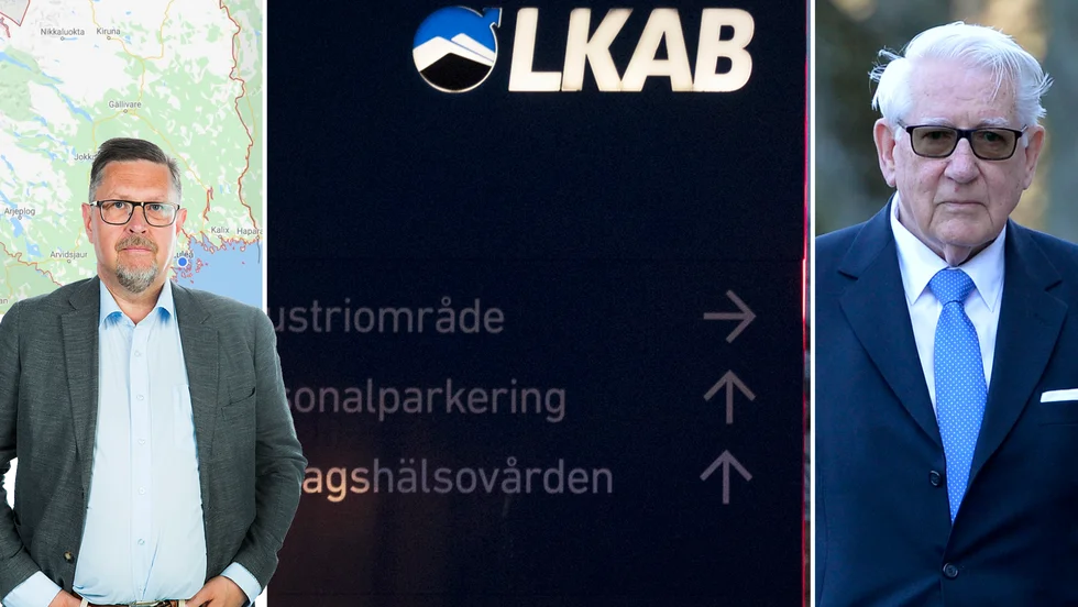 NSD:s Olov Abrahamsson påminner om Thage G Petersons insatser för basnäringarna i Norrbotten. Peterson var industriminister 1982-1988.