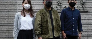 Fängelse för ledande aktivister i Hongkong