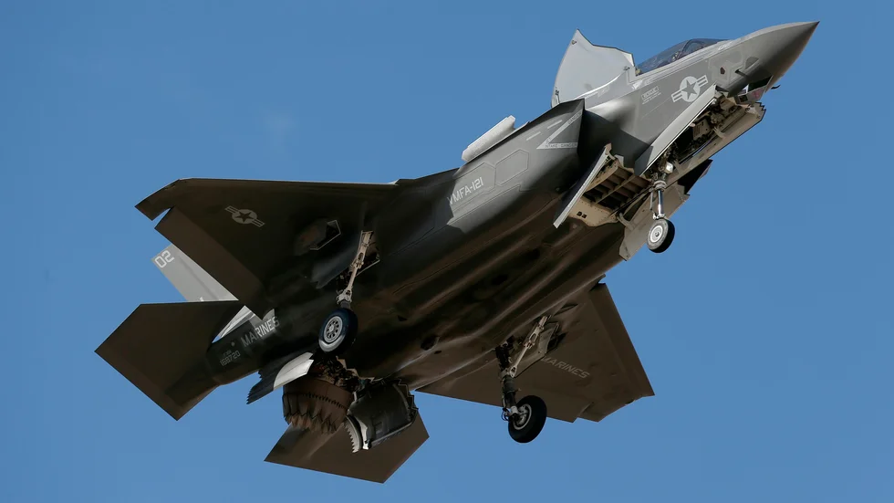 Lockheeds vinst ökar med draghjälp från affärsområdet Aeronautics, som tillverkar stridsflygplanet F-35. Arkivbild