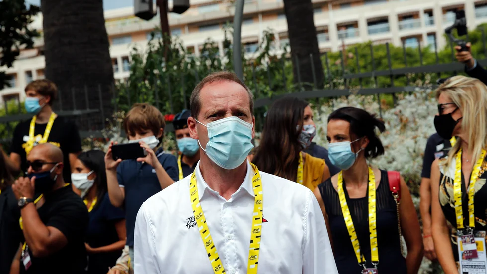 Tour de France-chefen Christian Prudhomme. Arkivbild.