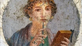 En romersk kvinna från Pompeji.