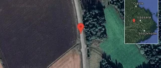 Olja på vägen stör trafiken på väg 254
