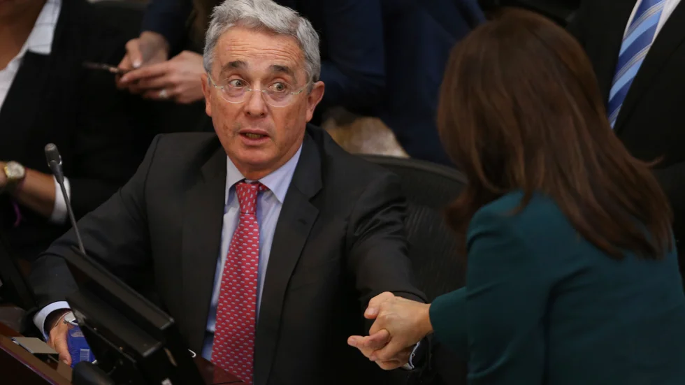 Álvaro Uribe. Arkivbild.