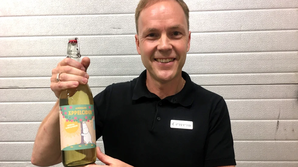 Krister Boman, Cervera i Luleå är nöjd över det nya samarbetet med Älvsbyföretaget Nyckelbryggerier. 