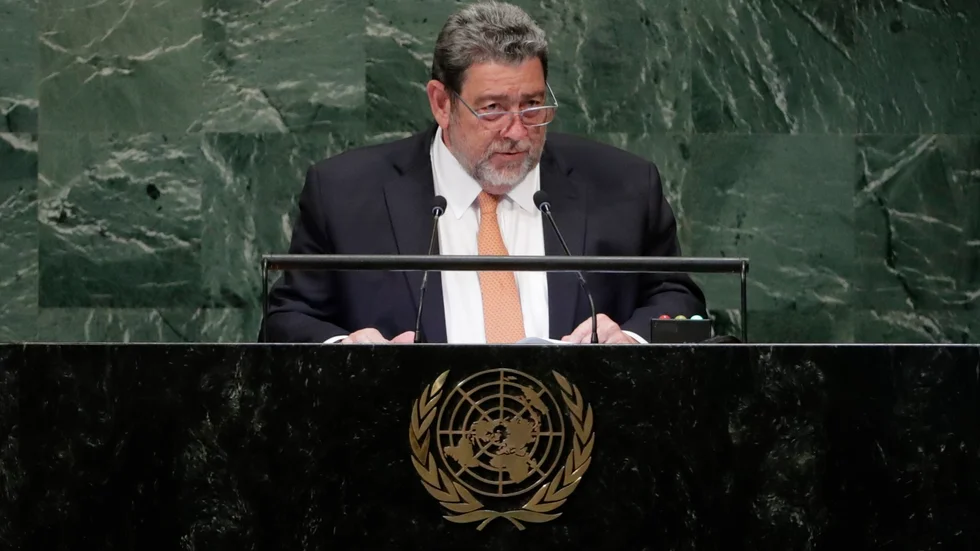Saint Vincent och Grenadinernas premiärminister Ralph Gonsalves. Arkivbild.