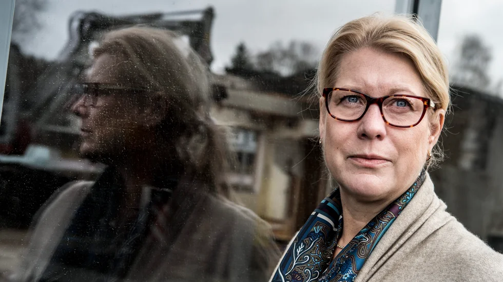 Catharina Elmsäter Svärd, vd på branschorganisationen Byggföretagen. Arkivbild.