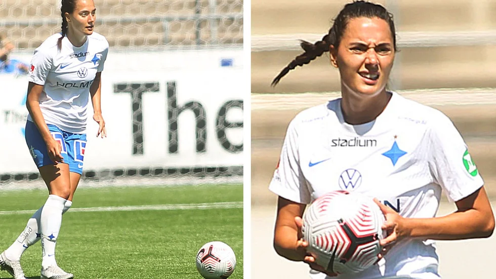Selma och Irma Cajlakovic är både lika varandra och viktiga kuggar i IFK Norrköpings backlinje.