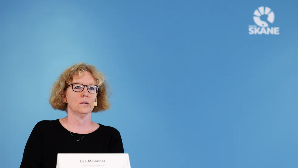 Eva Melander, smittskyddsläkare i Region Skåne.