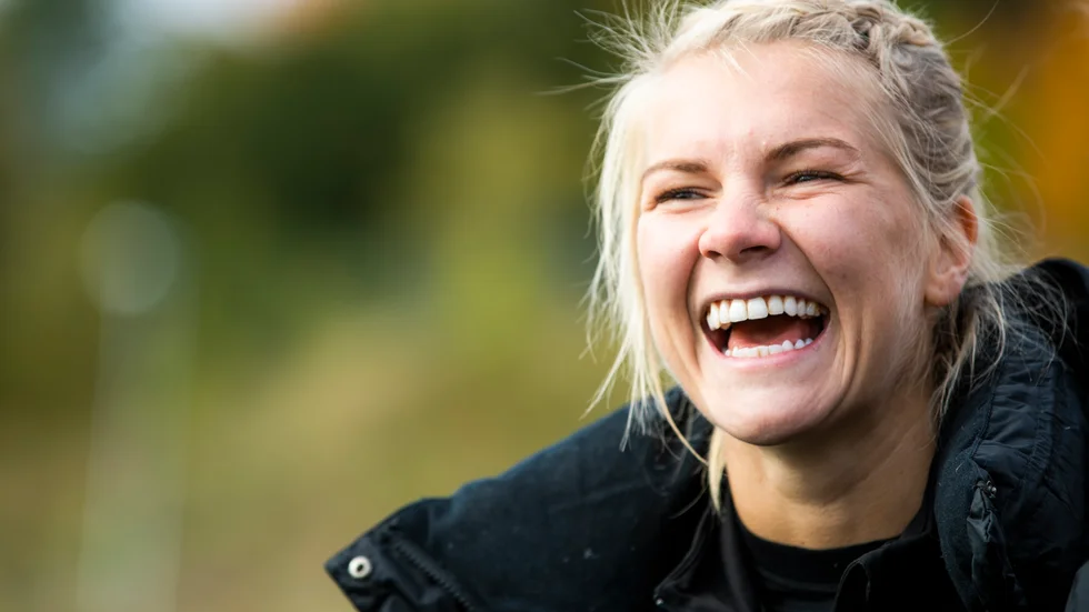 Ada Hegerberg är tillbaka. Arkivbild