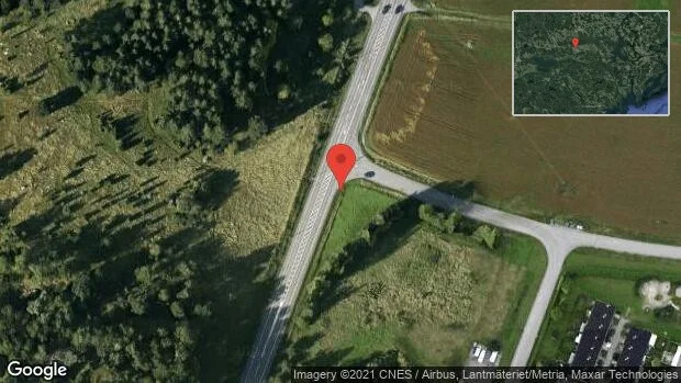 Singelolycka på väg 951