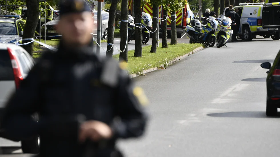 Det var den 19 augusti som läraren attackerades på Källebergsskolan i Eslöv. Arkivbild.