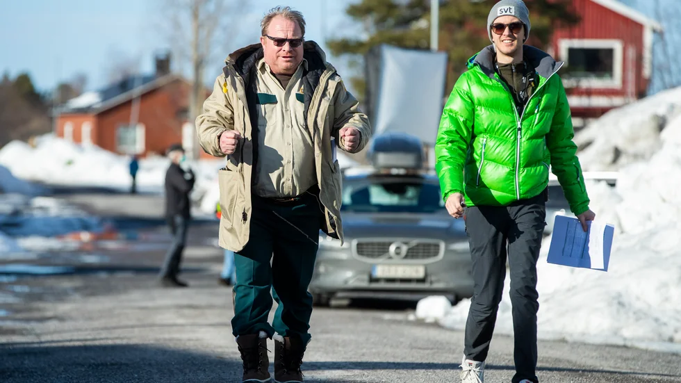 Claes Malmberg spelar polis i julkalendern och befinner sig i Luleå i veckan. Senare får han sällskap av bland andra Vanna Rosenberg Peter Apelgren och Marie Robertson. 