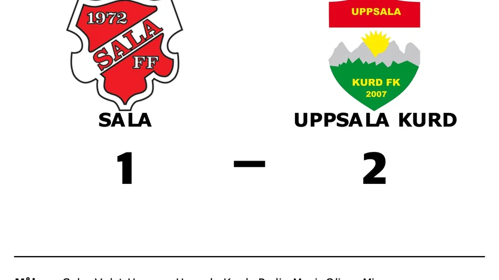 Sala FF förlorade mot Uppsala-Kurd FK