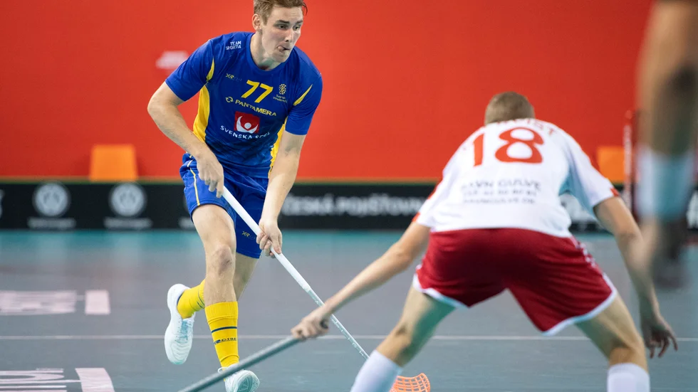 Tobias Gustafsson tror på VM-guld i Finland. Arkivbild.
