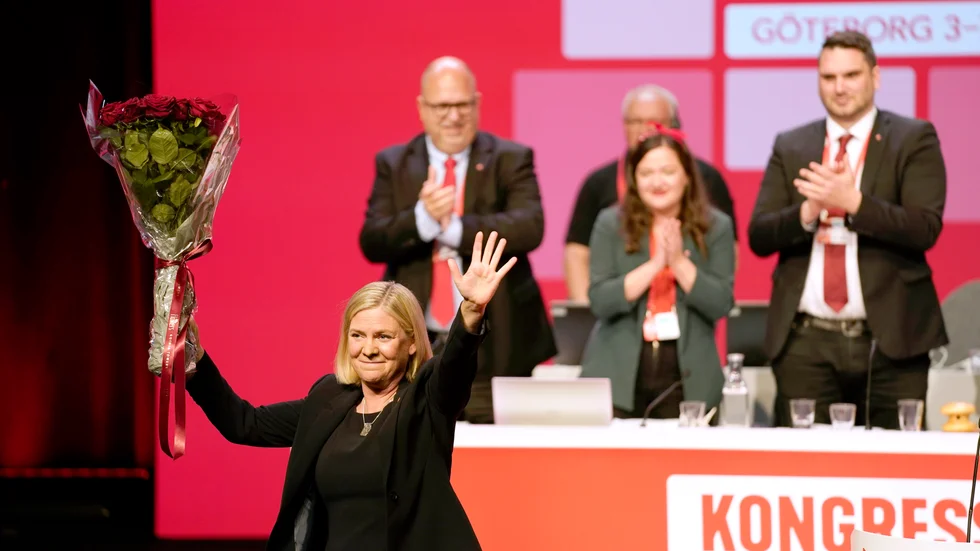 Helt enligt plan valdes Magdalena Andersson till ny partiordförande för Socialdemokraterna.