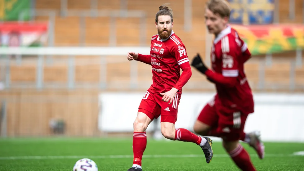 Joachim Olofsson startade det senaste mötet mellan Piteå och Dalkurd.