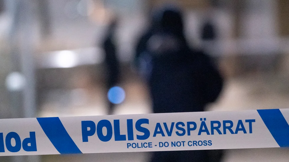 Polisen i Borås fick ingripa mot en man med en stor slaktkniv i handen. Arkivbild.