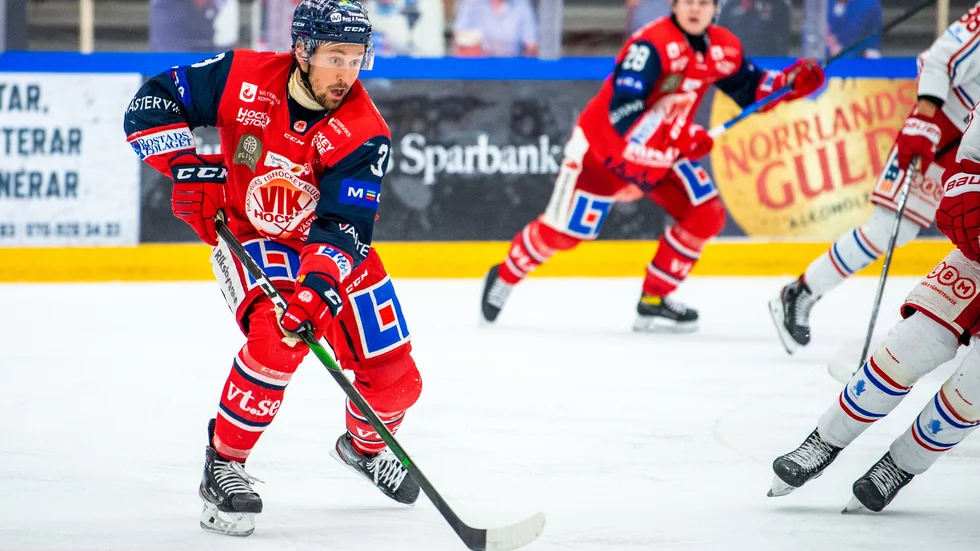 Micheal Kapla, förra säsongen i Västervik, landade i Skellefteå i fredags.