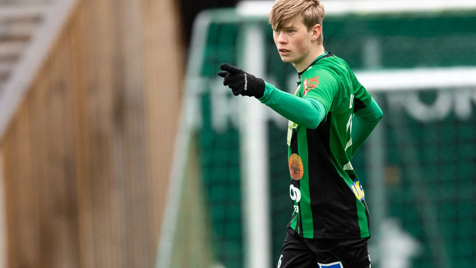 Piteåsonen Gustav Nordh spelar i allsvenska Varberg.