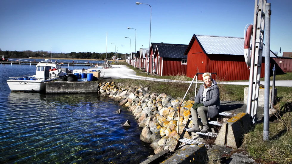 Åsa Stenström tror på en livligare gästhamn i framtiden, men då behövs bättre toaletter och duschar.
