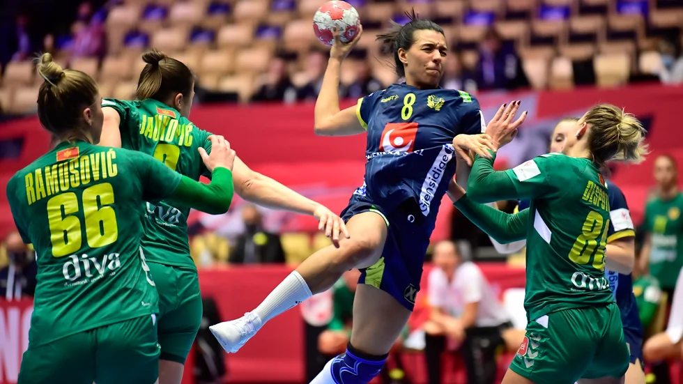 Jamina Roberts visade Sävehof vägen i segern mot H65 Höör. Arkivbild.