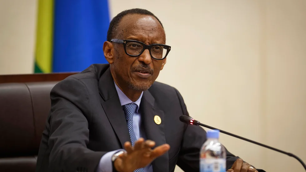 Rwandas President Paul Kagame. Arkivbild.