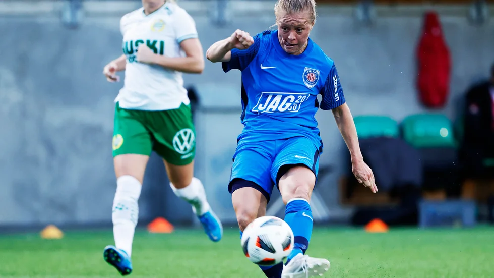 Eskilstuna Uniteds nya anfallare Mia Jalkerud hoppas på nya mål och assist när laget möter Piteå på Tunavallen under söndagen.