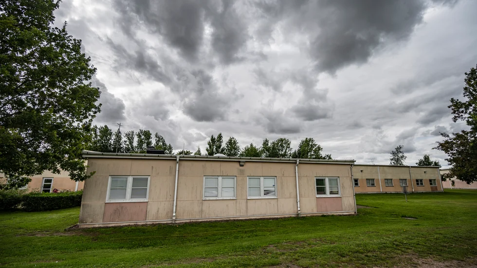 I augusti förra året gick en 15-årig elev till attack mot en lärare på Källebergsskolan i Eslöv. Läraren blev allvarligt skadad. Femtonåringen har i tingsrätten dömts för bland annat mordförsök. Arkivbild.