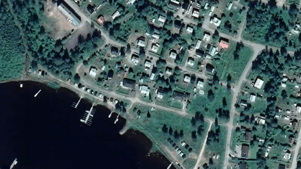 Området kring Strandvägen 9