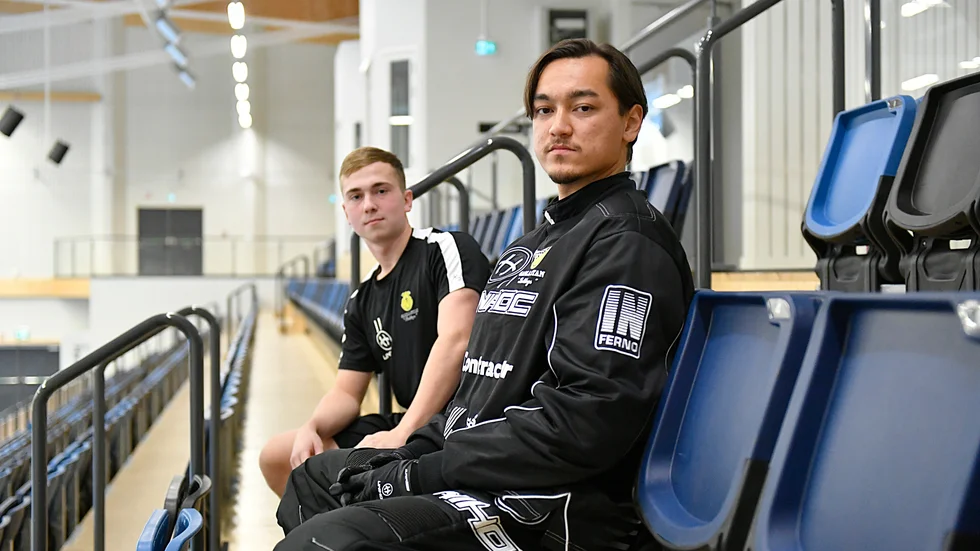 Lagkaptenen Max Granlund och målvakten Marcus Asserholt ser fram emot säsongen – där en seger mot Bollnäs på bortaplan ligger högt upp på önskelistan.
