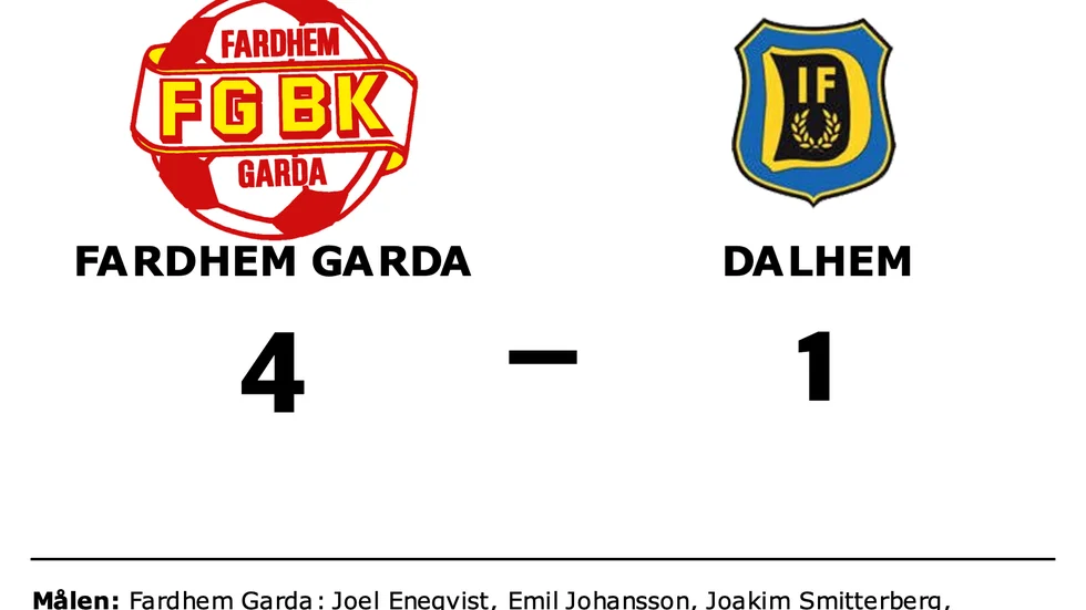 Fardhem Garda BK vann mot Dalhem IF