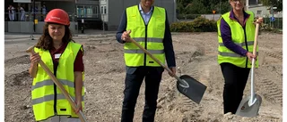 Äntligen – spaden i jorden för Östervålas nya vårdcentral