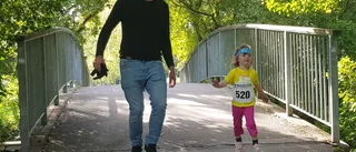 Mycket spring i benen i Lilla Parkloppet